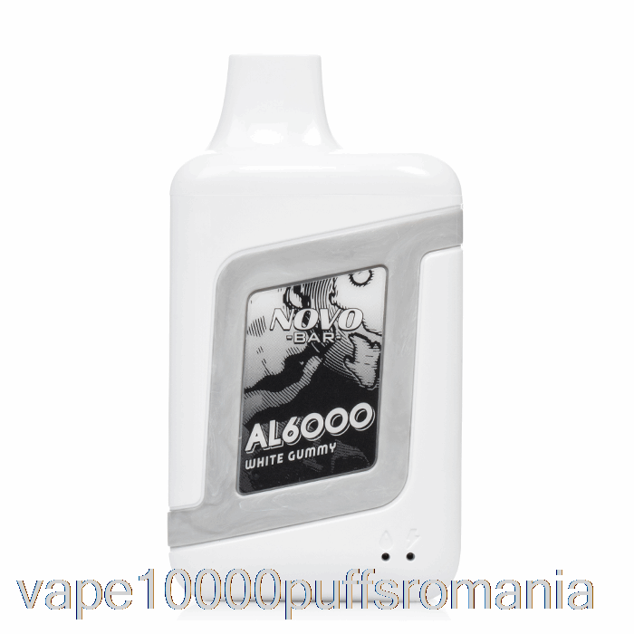 Vape Romania Smok Novo Bar Al6000 Gummy Alb De Unica Folosinta